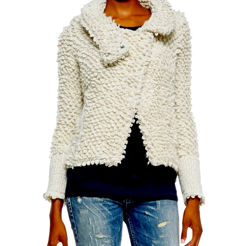 SALE IRO loop knit jacket | fits more like US med 8-10 - Picture 11 of 11